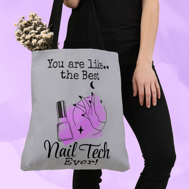 Best Nail Tech Manicurist Crossbody Tote Bag (Creator Uploaded)