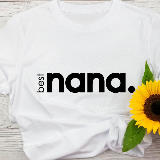  Best Nana Basic Woman's Basic T-shirt (Creator Uploaded)