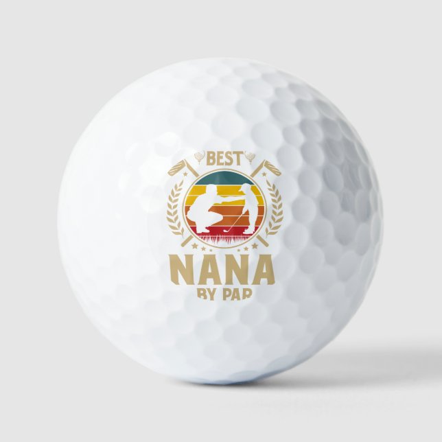 Best NANA By Par Vintage Golf Balls (Front)
