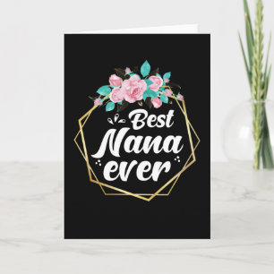 Best Nana Ever Card