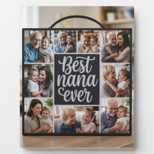 Best Nana Ever Custom Photo Collage Frame – Person