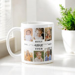 Best NaNa Ever - Grandchildren Photo Collage Coffee Mug<br><div class="desc">Celebrate the "Best NaNa Ever" with this personalised Grandchildren Photo Collage Coffee Mug. This thoughtful gift showcases a beautifully arranged collage of cherished photos capturing special moments, complemented by a heartfelt message. Crafted from high-quality ceramic, it is both microwave and dishwasher safe for convenience and durability. This meaningful keepsake is...</div>