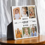 Best NaNa Ever - Grandchildren Photo Collage Plaque<br><div class="desc">Celebrate the "Best NaNa Ever" with this personalised Grandchildren Photo Collage Plaque. This heartfelt gift features a beautifully arranged collage of cherished photos capturing special moments, complemented by a loving message. Crafted from high-quality materials with a sleek finish, it's ideal for displaying at home as a cherished keepsake. Perfect for...</div>