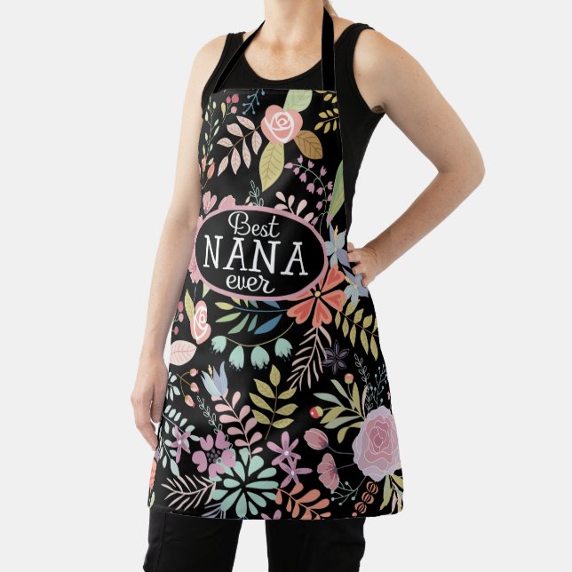 Best Nana Ever Grandma Apron (Insitu)