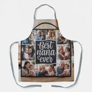 Best Nana Ever Personalised Photo Collage Apron –
