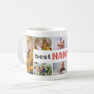 Best Nana Ever Photo Collage  Coffee Mug