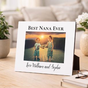 Best Nana Ever Photo  Plaque