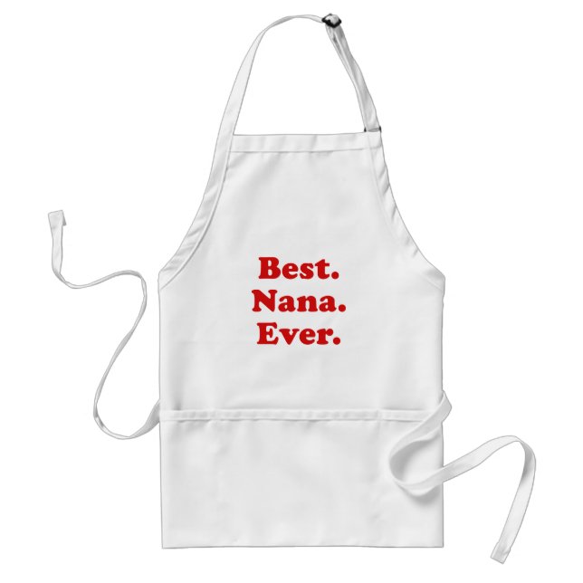 Best Nana Ever Standard Apron (Front)