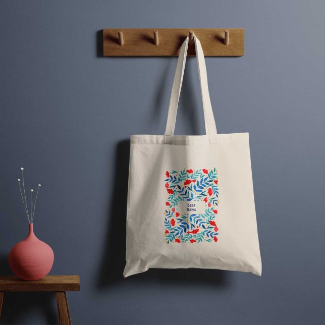 Best Nana Magical Garden Mother's Day Tote Bag (Creator Uploaded)