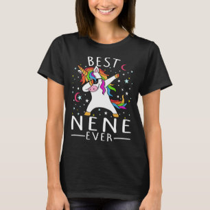 Best nanny Ever Dabbing Unicorn T-Shirt