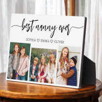 Best Nanny Ever - Grandchildren Photo Collage