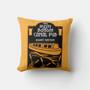 Best Narrowboat Pubs Cushion