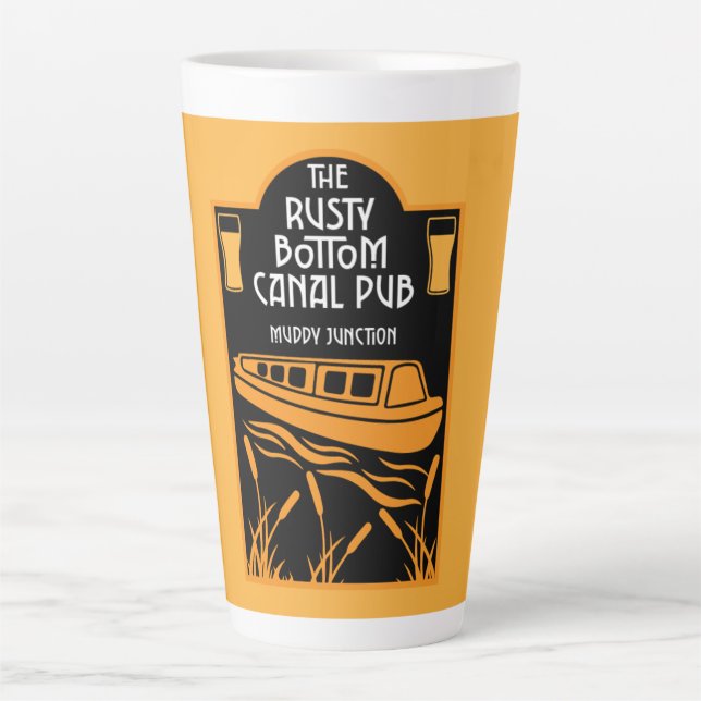 Best Narrowboat Pubs   Latte Mug (Front)
