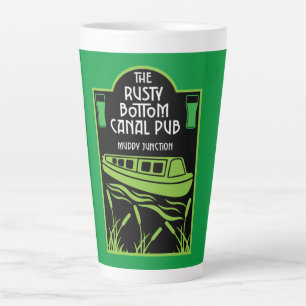 Best Narrowboat Pubs Latte Mug