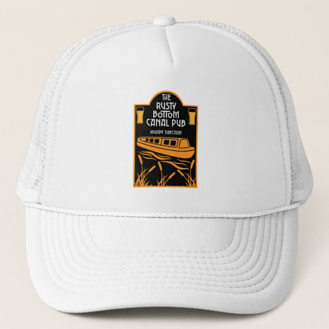 Best Narrowboat Pubs   Trucker Hat (Front)