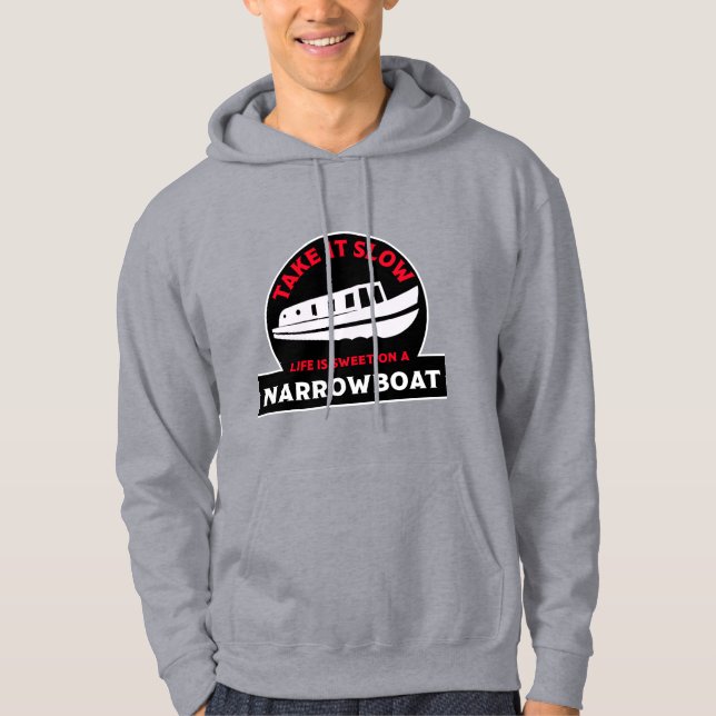 Best Narrowboats | British Canal Boats | Barges |  Hoodie (Front)