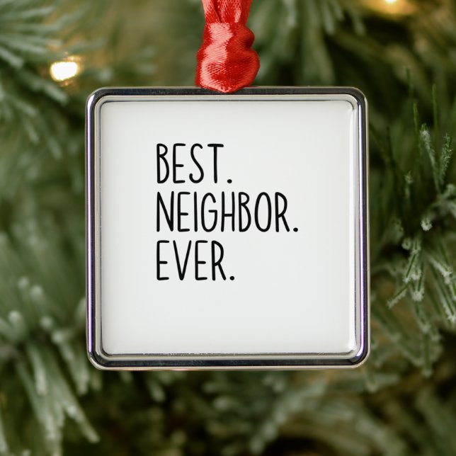 best neighbour ever metal tree decoration (Tree)