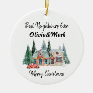 Best Neighbours Ever Ceramic Tree Decoration