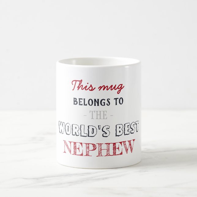 Best Nephew Coffee Mug (Center)