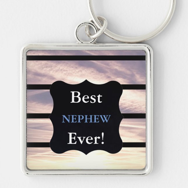 Best Nephew Ever design Key Ring (Front)