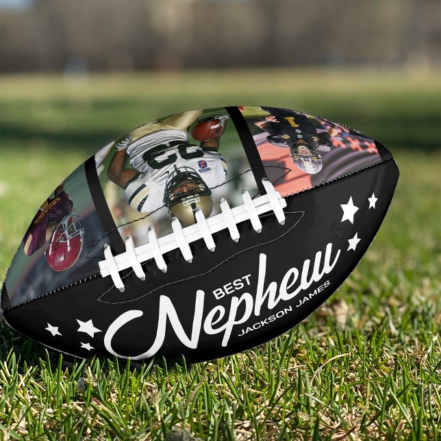 Best Nephew Photo Collage Football American Football (Creator Uploaded)