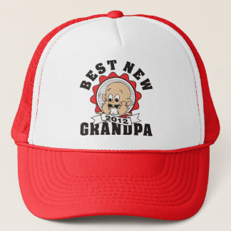 Best New Grandpa 2012 Trucker Hat