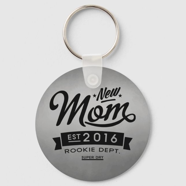 Best New Mum 2016 Key Ring (Front)