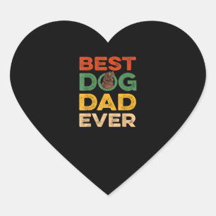Best newfoundland dog dad ever gifts heart sticker