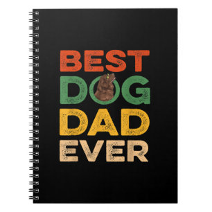 Best newfoundland dog dad ever gifts notebook