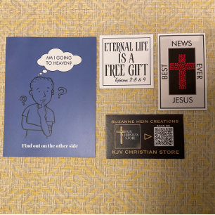 Best News Ever John 3:16 Gospel Tract Business Card