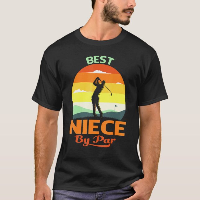 Best Niece By Par Fathers Day Golf T-Shirt (Front)