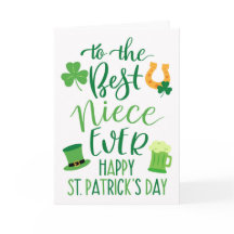 Best Niece Ever for St Patrick's Day 