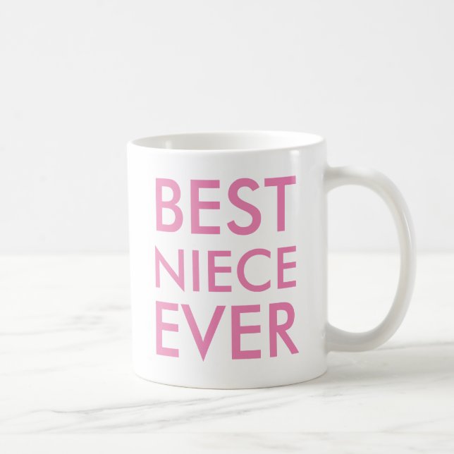 Best Niece Ever Mug Modern elegant simple (Right)