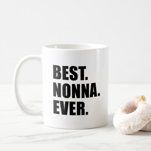 Best Nonna Ever Mug (With Donut)