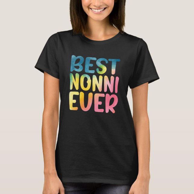 Best Nonni Ever Mother's Day Nonni T-Shirt (Front)