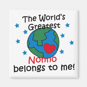 Best Nonno Belongs to me Magnet