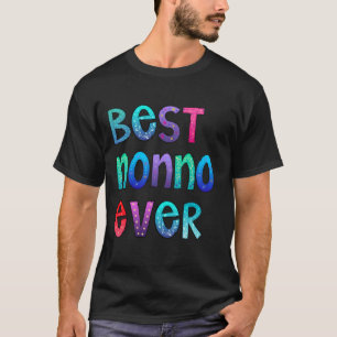 Best Nonno Ever Colourful, Mama Shirt, Mum Gift T-Shirt
