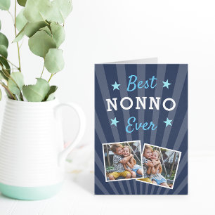 Best Nonno Ever   Father's Day Photo Card