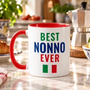 Best Nonno Ever Italian Father's Day Mug