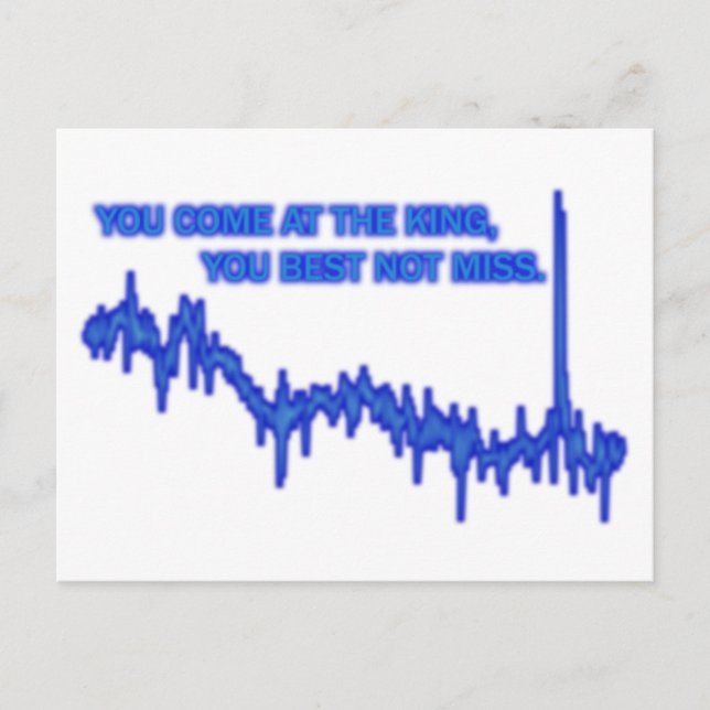 Best not miss postcard (Front)