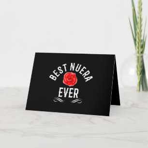 Best Nuera Ever Spanish Daughter In Law Card