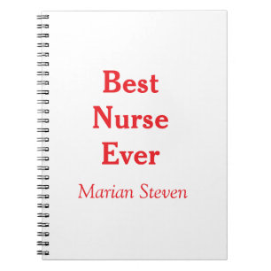 Best nurse ever medical professional paramedical d notebook