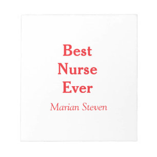 Best nurse ever medical professional paramedical d notepad