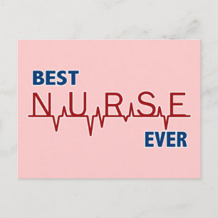 Best Nurse Ever Postcard