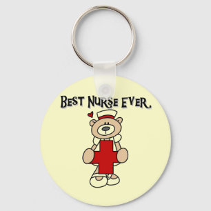 Best Nurse Ever T-shirts and Gifts Key Ring