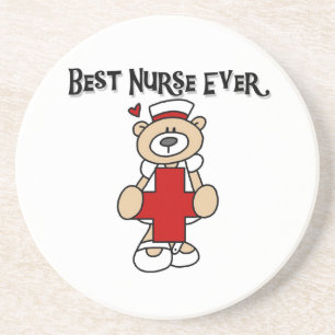 Best Nurse Ever Tshirts and Gifts Coaster