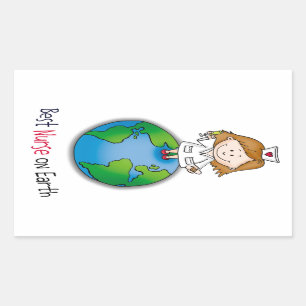 Best Nurse on Earth - Nurses Day - Nurses Week Rectangular Sticker