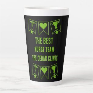 Best Nurse Team Latte Mug