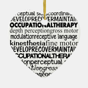 Best Occupational Therapy Gifts Ceramic Tree Decoration