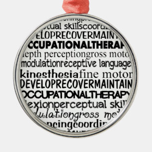 Best Occupational Therapy Gifts Metal Tree Decoration